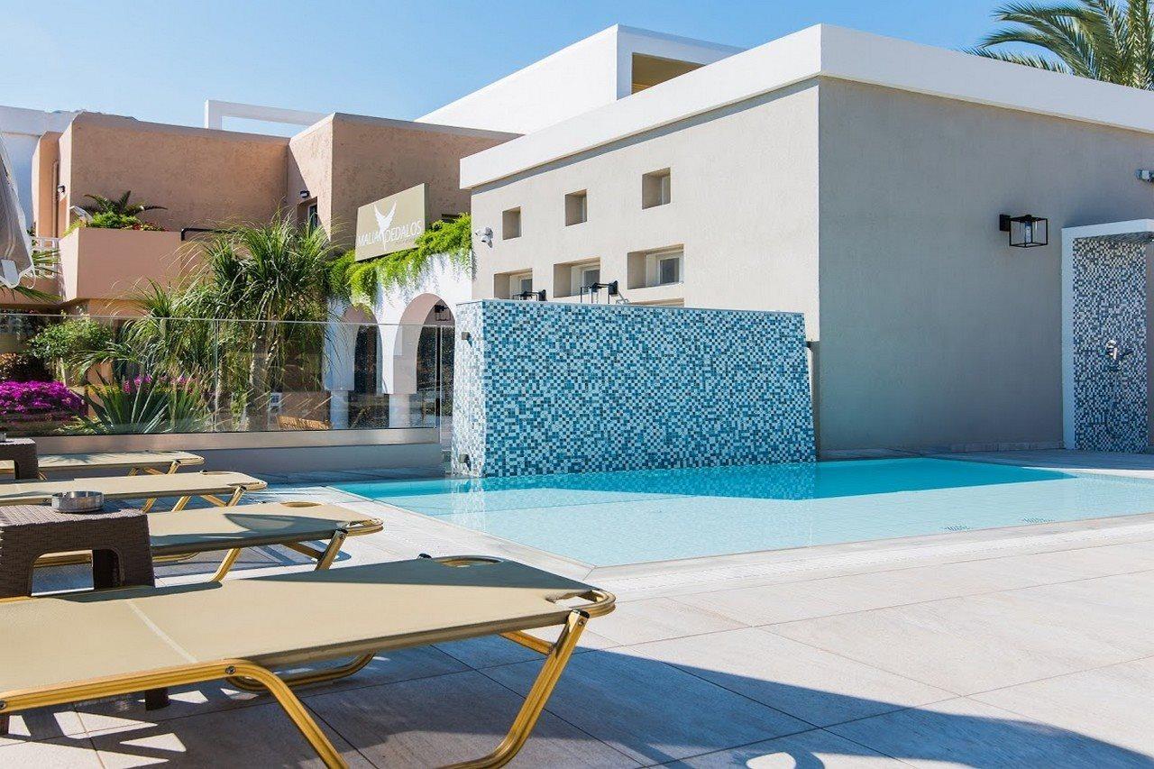 Dedalos Hotel Malia Dış mekan fotoğraf