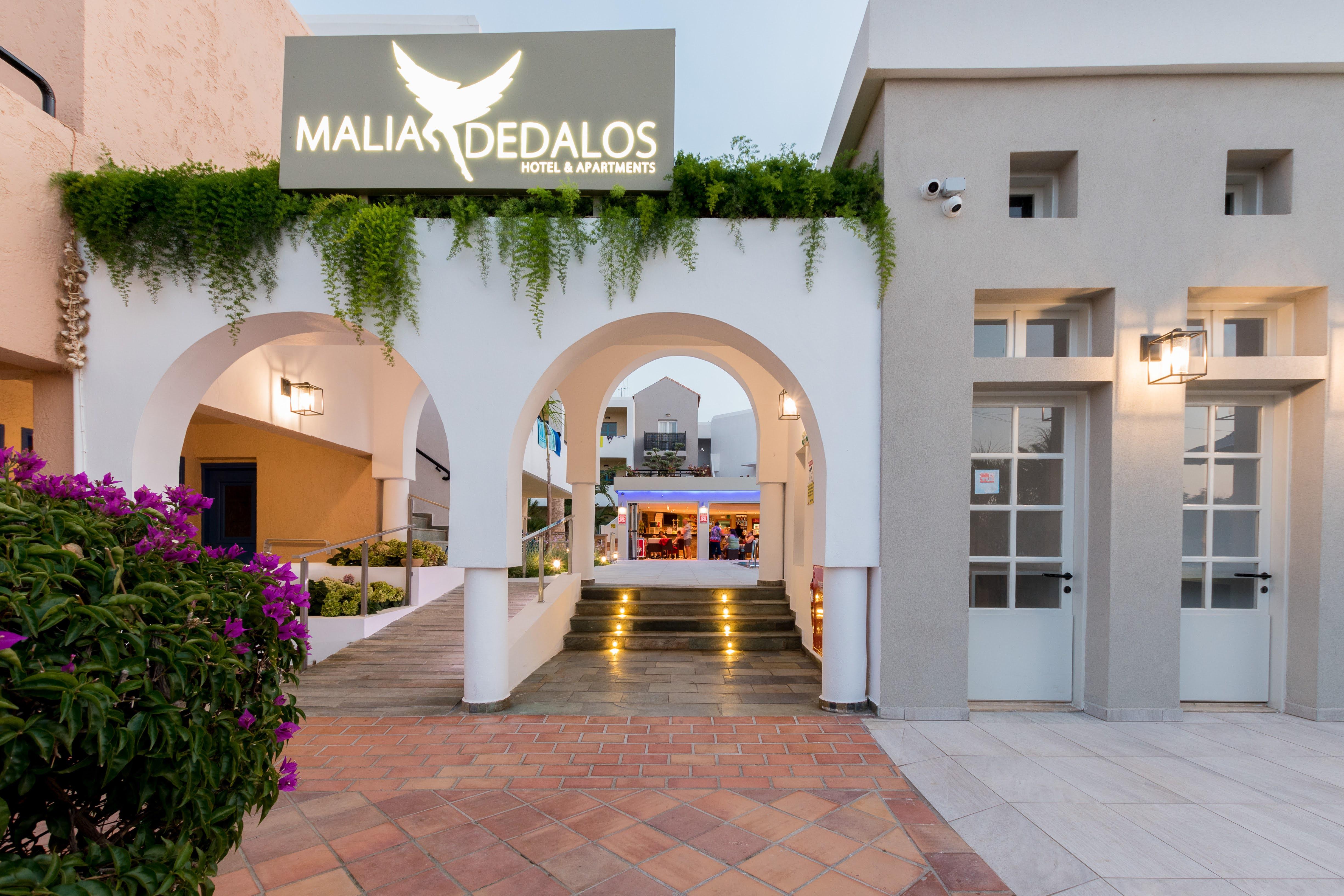 Dedalos Hotel Malia Dış mekan fotoğraf